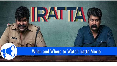 Iratta OTT release date: When, where to watch Joju。